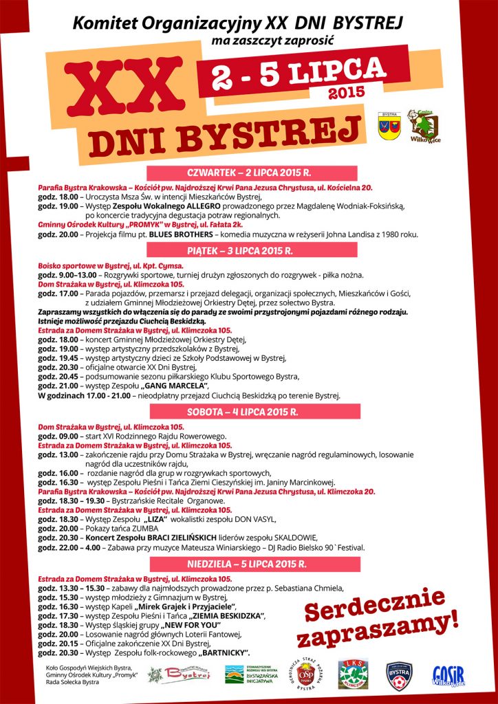 XX Dni Bystrej 2015